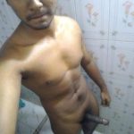 Indian Gay Porn: Sexy naked pics of South-Indian hairy hunk showing off his erection