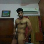 Indian Gay Porn: Sexy desi hunk jerking off naked and exposing hot muscular body