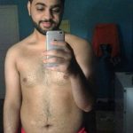 Indian Gay Porn: Sexy NRI cub showing off his hot hairy and chubby body