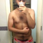 Indian Gay Porn: Sexy NRI cub showing off his hot hairy and chubby body