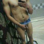 Indian Gay Porn: Sexy desi guy showing off his hot ass and big dick in different poses