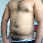 Indian Gay Porn: Sexy desi chub showing off his hairy bear body naked