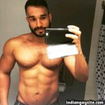 Indian Gay Porn: Sexy Canadian Indian model posing in hot naked shots