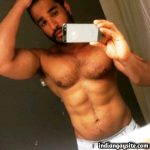 Indian Gay Porn: Sexy Canadian Indian model posing in hot naked shots