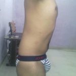 Indian Gay Porn: Sexy desi twink exposing his hot body in tiny briefs