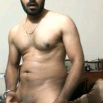 Indian Gay Porn: Hot and sexy desi hunk jerking off naked and cumming in his hands just for you