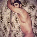 Indian Gay Porn: Hot and sexy naked hunk exposing his nude body in the shower