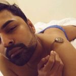 Indian Gay Porn: Sexy desi hunk from Auckland shows off his hot body in lacy panties