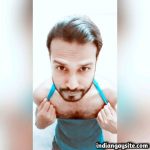 Indian Gay Porn: Sexy desi hunk strips naked and shows off his hot and hairy body