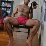 Indian Gay Porn: Sexy desi hunk of Indian origin strips and shows off his huge dick