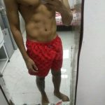 Indian Gay Porn: Sexy muscular desi hunk exposing his hot naked body and stripping: 1