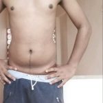 Indian Gay Porn: Sexy desi twink stripping naked and teasing his hot body: 1