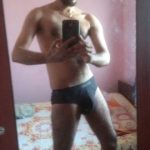 Indian Gay Porn: Hot and sexy desi guy showing off his slim and smooth naked body from all angles