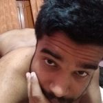 Indian Gay Porn: Sexy hairy bear showing off his hot naked body front and back