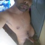 Indian Gay Porn: Sexy Paki hunk showing off his big circumcised dick and fit naked body