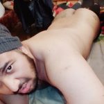 Desi gay bottom exposing his lovely bubble butt