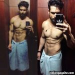 Naked desi hunk showing off muscles in hot poses