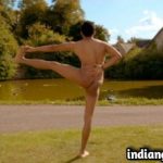 Naked desi actor shows bare butt in outdoor scene