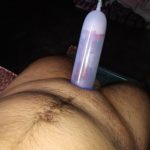 Vacuum Pump Massage Pics of a Horny Desi Hunk