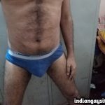 Desi Gay Porn feat. Hairy Hunk with Bulging Cock