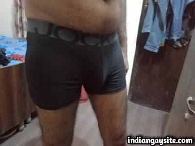 Desi Gay Porn feat. Horny Hunk in Jockey Boxers