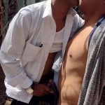 Indian Gay Sex Pics of Horny Outdoor Blowjob