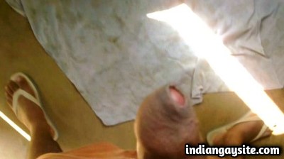 Desi Gay Video of Punjabi Hunk's Wild Masturbation