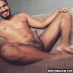 Naked Indian Hunk with a Cute Smile & Big Cock