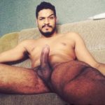 Naked Indian Hunk with a Cute Smile & Big Cock