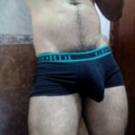 Sexy Indian Hunk shows Bulging Boxers & Big Cock