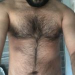 Hairy Indian Hunk from London with Huge Uncut Dick