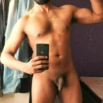 Horny Indian Hunk Shows Muscular Body & Big Cock