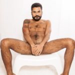 Naked Indian Hunk Shows Hot Hairy & Fit Body