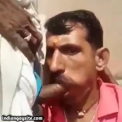 Desi Gay Blowjob Video of Suckers on Terrace