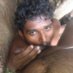 Indian Gay Sex Pics of Slutty Bottom's Outdoor Face Fuck