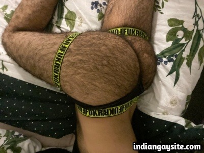 Hairy Indian Hunk Shows Whole Furry Body Naked