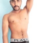 Horny Punjabi Hunk Posing in Bulging Boxers