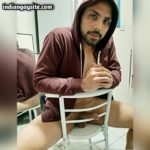 Naked Desi Hunk Shows Sexy Body & Hard Cut Cock