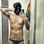 Indian Naked Hunk Shows Sexy Wet Body & Dick in Briefs