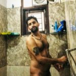 Naked Punjabi Hunk Taking a Shower & Pics