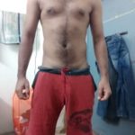 Gay Indian Bear Shows Thick & Hard Uncut Lund