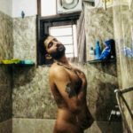 Naked Punjabi Hunk Taking a Shower & Pics