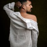 Naked Desi Stud Exposing Ass in Photoshoot