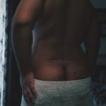 Chubby Gay Bottom Shows Sexy Nude Body & Ass