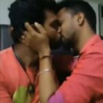 Office gay romance of horny colleagues at work