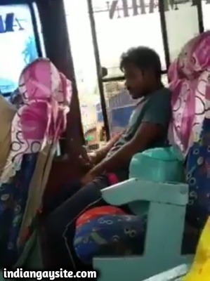 Gay voyeur porn of bus cumshot filming