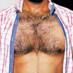 Hairy desi hunk showing nude furry body