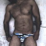 Desi gay pics of a slutty muscular hunk in briefs