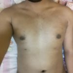 Naked young boy from Indian shows thick dick