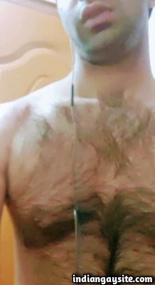 Pakistani hairy man jerking off on sexy cam show